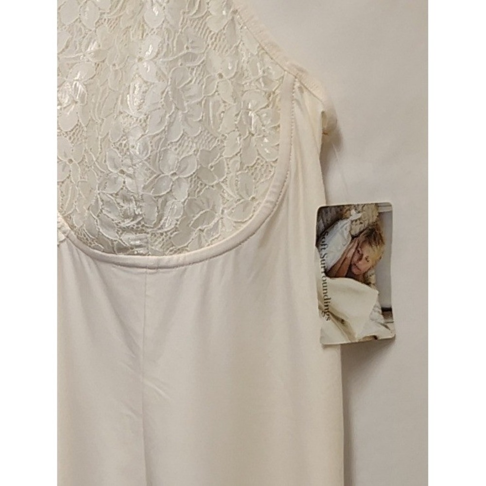 NWT Soft Surrounding 3X In The Clouds Lace Chemise Ivory Plus Bridal Feminine - Picture 6 of 8